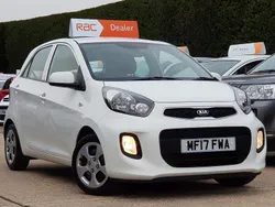 White Used 2017 Kia Picanto 2 Hatchback | £6,995 (Fair price)