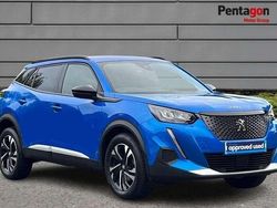 Blue Used 2021 Peugeot 2008 Allure Premium SUV | £14,500 (Fair price)