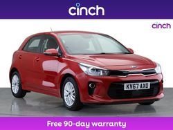 Red Used 2017 Kia Rio 2 Hatchback | £8,399 (Good price)