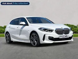 White Used 2022 BMW 118 M Sport Hatchback | £22,499 (Fair price)