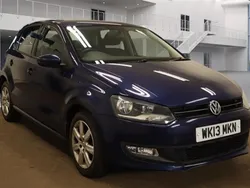 Blue Used 2013 VW Polo Match Hatchback | £10,995 (Expensive)