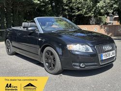 Black Used 2008 Audi A4 Cabriolet Cabriolet | £2,495 (Fair price)