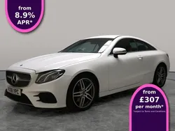 White Used 2018 Mercedes E220 AMG line Coupe | £16,830 (Good price)