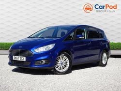 Blue Used 2017 Ford S-MAX Zetec MPV | £10,990 (Good price)