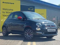 Black Used 2023 Fiat 500C Red Cabriolet | £13,498 (A bit pricey)