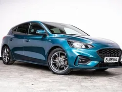 Blue Used 2019 Ford Focus ST-Line Hatchback | £8,500 (Fair price)