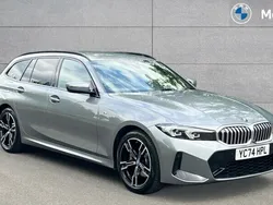 Skyscraper grey metallic Used 2024 BMW 330e M Sport Estate | £35,118 (Super price)