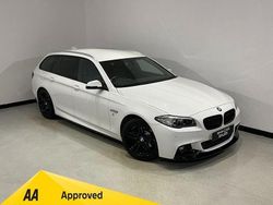 White Used 2013 BMW 520 M Sport Estate | £10,000 (Expensive)