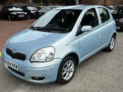 Blue Used 2005 Toyota Yaris Hatchback | £1,995 (Fair price)