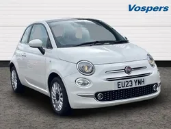 White Used 2023 Fiat 500 Hatchback | £10,750 (Fair price)
