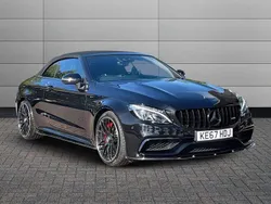 Black Used 2017 Mercedes C63S AMG Premium Cabriolet | £37,995 (Fair price)