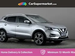 Silver Used 2017 Nissan Qashqai N-Connecta SUV | £10,997 (A bit pricey)