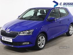 Blue Used 2021 Skoda Fabia SE Hatchback | £8,995 (Good price)
