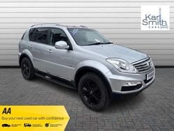 Silver Used 2016 Ssangyong (KGM) Rexton SUV | £8,795