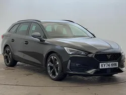 Midnight black Used 2024 Cupra Leon Estate | £22,590 (Fair price)