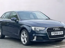 Blue Used 2016 Audi A3 Sportback Sport Hatchback | £9,990 (Fair price)