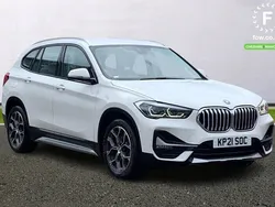 White Used 2021 BMW X1 xLine SUV | £20,999 (Fair price)