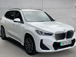 White Used 2024 BMW iX1 M Sport SUV | £32,485 (Fair price)