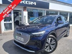 Blue Used 2022 Audi Q4 Sportback e-tron Sport SUV | £21,999