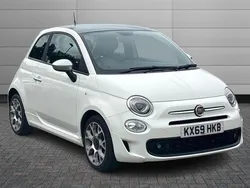 Bossa nova white Used 2019 Fiat 500 Rock Hatchback | £7,990 (Fair price)
