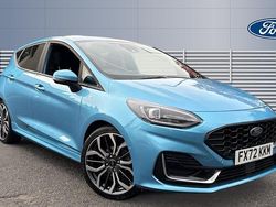 Blue Used 2022 Ford Fiesta ST-Line Hatchback | £14,549 (Fair price)