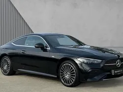 Obsidian black metallic Used 2025 Mercedes CLE300 AMG Line Premium Plus Coupe | £53,480 (A bit pricey)