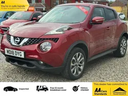Red Used 2018 Nissan Juke Tekna SUV | £6,995 (Good price)