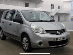 Silver Used 2009 Nissan Note Visia MPV | £3,500 (Good price)