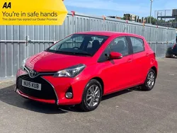 Red Used 2015 Toyota Yaris Hatchback | £6,995 (Fair price)