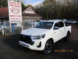White Used 2021 Toyota HiLux Pickup | £19,995 (Super price)
