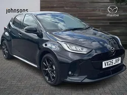 Black New 2025 Mazda 2 Homura-Line Hatchback | £23,490 (Expensive)
