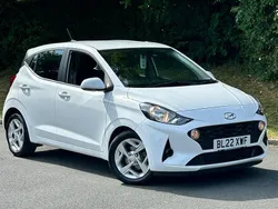 White Used 2022 Hyundai i10 SE Hatchback | £14,495 (A bit pricey)