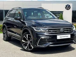Black Used 2023 VW Tiguan R-line SUV | £27,999 (Fair price)