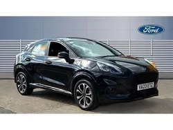 Black Used 2023 Ford Puma Gen-E ST-Line SUV | £16,246