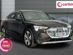 Black Used 2021 Audi e-tron S-Line SUV | £22,500 (Fair price)