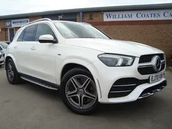 White Used 2020 Mercedes GLE350 AMG line Estate | £32,450 (Fair price)