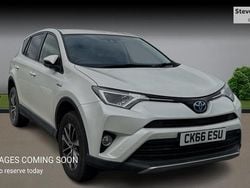 White Used 2016 Toyota RAV4 Hybrid Business Edition SUV | £16,103 (Fair price)