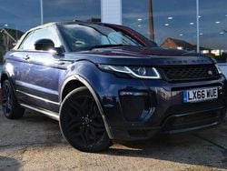 Blue Used 2016 Land Rover Range Rover evoque HSE Dynamic Cabriolet | £12,999 (Fair price)