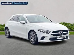 White Used 2022 Mercedes A200 Executive Hatchback | £19,999 (Fair price)