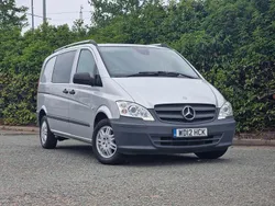 Silver Used 2012 Mercedes Vito MPV | £6,495 (Fair price)