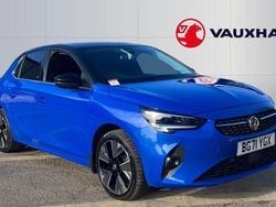 Blue Used 2021 Vauxhall Corsa-e Elite Hatchback | £10,795 (Fair price)