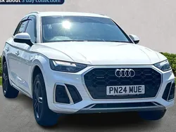 White Used 2024 Audi Q5 S-Line SUV | £39,229 (Fair price)