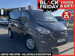 Black Used 2020 Ford Transit Custom Limited Van | £17,495 (Fair price)
