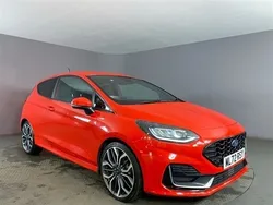 Red Used 2022 Ford Fiesta ST-Line Hatchback | £13,499 (A bit pricey)