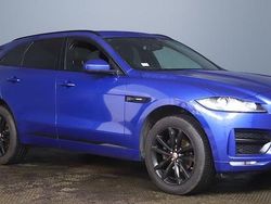 Blue Used 2018 Jaguar F-Pace R-Sport SUV | £11,990 (Fair price)