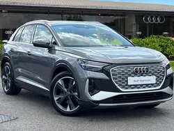 Grey Used 2023 Audi Q4 e-tron S-Line SUV | £26,500 (Fair price)