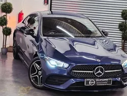 Blue Used 2022 Mercedes CLA220 AMG Line Premium Sedan | £27,895 (A bit pricey)