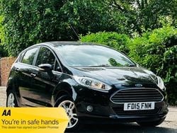 Black Used 2015 Ford Fiesta Zetec Hatchback | £7,290 (Fair price)
