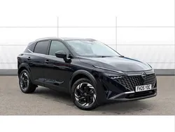 Black New 2025 Nissan Qashqai N-Connecta SUV | £23,877