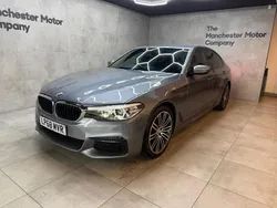 Blue Used 2018 BMW 520 M Sport Sedan | £17,290 (Fair price)